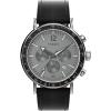 image:imageTimex Mens Waterbury Standard 43mm Watch  Brown Strap Rose GoldTone Dial SilverTone CaseBlackSilverToneSilverTone