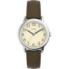 image:imageTimex Womens Easy Reader WatchBrownSilverToneCream30mm