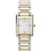 image:imageTimex Womens Hailey 24mm Watch  TwoTone Bracelet SilverTone Dial GoldTone Case