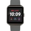 image:imageiConnect by Timex TW5M31300 Classic Square Gunmetal Smartwatch Gray Silicone Strap