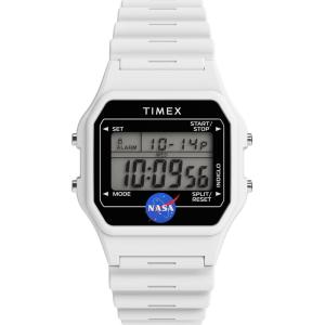 image:imageTimex Mens Classic Digital 34mm WatchNASA White