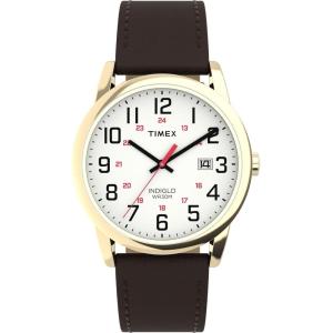image:imageTimex Mens Easy Reader Watch 38mmBrownGoldToneWhite38mm