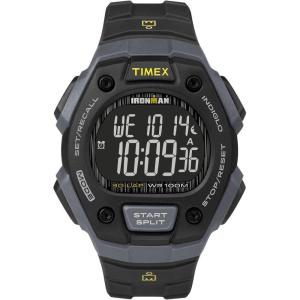 image:imageTimex Mens Ironman Triathlon Classic 30 38mm WatchBlackNegative DigitalGray