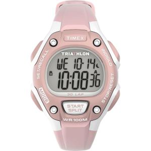 image:imageTimex Unisex Ironman Triathlon Classic 30 34mm WatchPinkDigital GrayPink