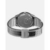 image:imageTimex Q Mens 38mm Watch  Black Dial SilverTone Case amp Top Ring with Stainless Steel Bracelet