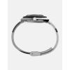 image:imageTimex Q Mens 38mm Watch  Black Dial SilverTone Case amp Top Ring with Stainless Steel Bracelet
