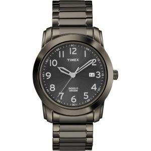 image:imageTimex Mens Highland Street Stainless Steel Expansion Band WatchGrayBlackGray