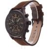 image:imageTimex Expedition Field Chronograph 43mm Mens Analog Watch  INDIGLO Backlight  Durable Comfortable Adjustable Strap  Rugged Outdoor Watch  100M Water ResistanceBlackBlackBrown