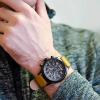 image:imageTimex Expedition Field Chronograph 43mm Mens Analog Watch  INDIGLO Backlight  Durable Comfortable Adjustable Strap  Rugged Outdoor Watch  100M Water ResistanceTanBlack Leather