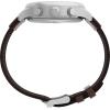 image:imageTimex Expedition Field Chronograph 43mm Mens Analog Watch  INDIGLO Backlight  Durable Comfortable Adjustable Strap  Rugged Outdoor Watch  100M Water ResistanceBrownBlackSilver