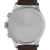 image:imageTimex Expedition Field Chronograph 43mm Mens Analog Watch  INDIGLO Backlight  Durable Comfortable Adjustable Strap  Rugged Outdoor Watch  100M Water ResistanceBrownBlackSilver