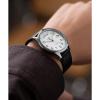image:imageTimex Mens Modern Easy Reader 40mm Watch  Black Strap White Dial SilverTone CaseBlackSilverToneWhite