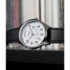image:imageTimex Mens Modern Easy Reader 40mm Watch  Black Strap White Dial SilverTone CaseBlackSilverToneWhite