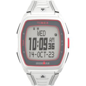 image:imageTimex Unisex Ironman T300 42mm Watch  Black Strap Digital Dial Black CaseWhiteDigitalWhite
