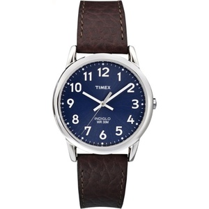 image:imageTimex Mens T2P3199J Easy Reader Analog Display Analog Quartz Brown Watch