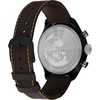 image:imageTimex Mens Waterbury Ace FlyBack Chronograph 43mm Watch  Brown Strap Black Dial Black Case