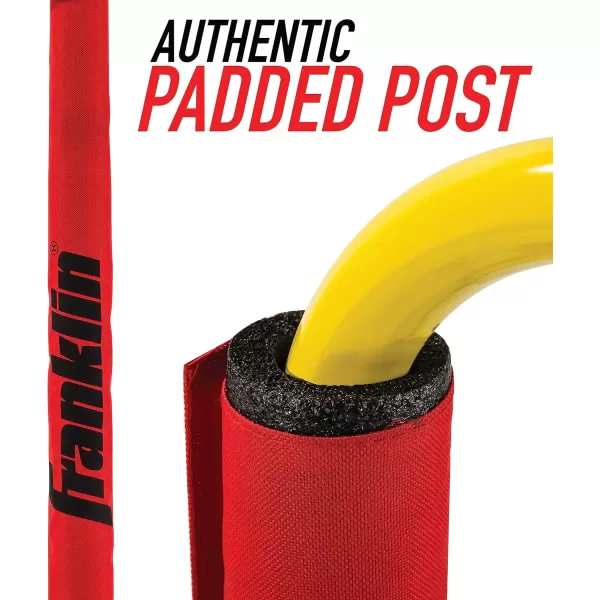 Franklin Sports Authentic Steel Football Goal Post 85 x 55  Post for Kids  Football Goal Post Set  Kicking Field Goals  Youth Football Set  Portable Football Goal PostGoal Post