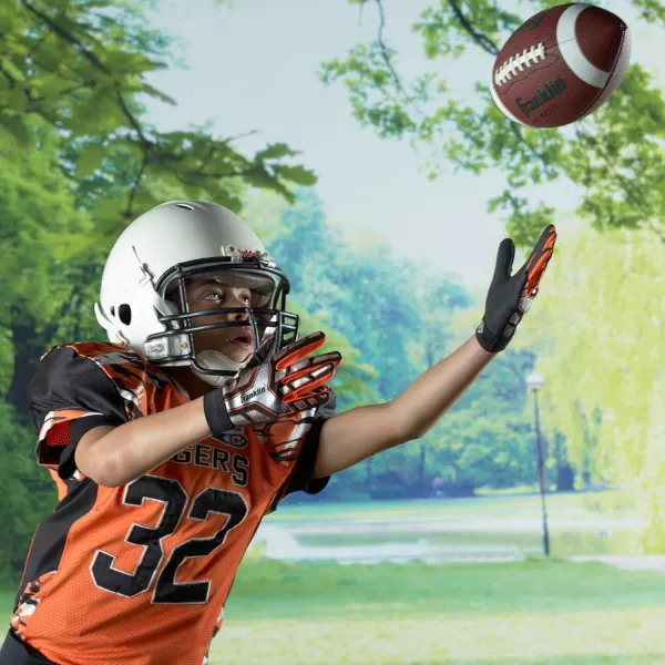 Franklin Sports GripRite Gold Pump and Tee Football SetOfficial