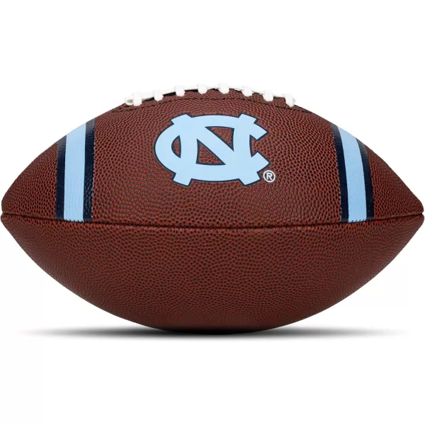 Franklin Sports Kids NCAA Youth Football  Official College Team Football with Team Logos  Junior Size FootballNorth Carolina Tar Heels