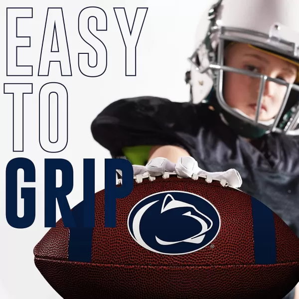 Franklin Sports Kids NCAA Youth Football  Official College Team Football with Team Logos  Junior Size FootballPenn State Nittany Lions