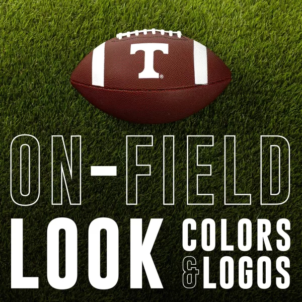 Franklin Sports Kids NCAA Youth Football  Official College Team Football with Team Logos  Junior Size FootballTennessee Volunteers