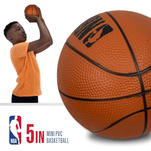 Franklin Sports NBA Team Over the Door Basketball Hoops  Kids Indoor Mini Basketball Hoop  Ball Set  NBA Fan Mini HoopsCleveland Cavaliers