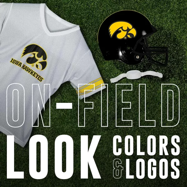Franklin Sports NCAA Kids Football Helmet  Jersey Sets  College Uniform  Helmet Sets for Boys ampamp GirlsToy Kids Costume SetIowa Hawkeyes
