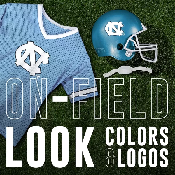 Franklin Sports NCAA Kids Football Helmet  Jersey Sets  College Uniform  Helmet Sets for Boys ampamp GirlsToy Kids Costume SetNorth Carolina Tar Heels