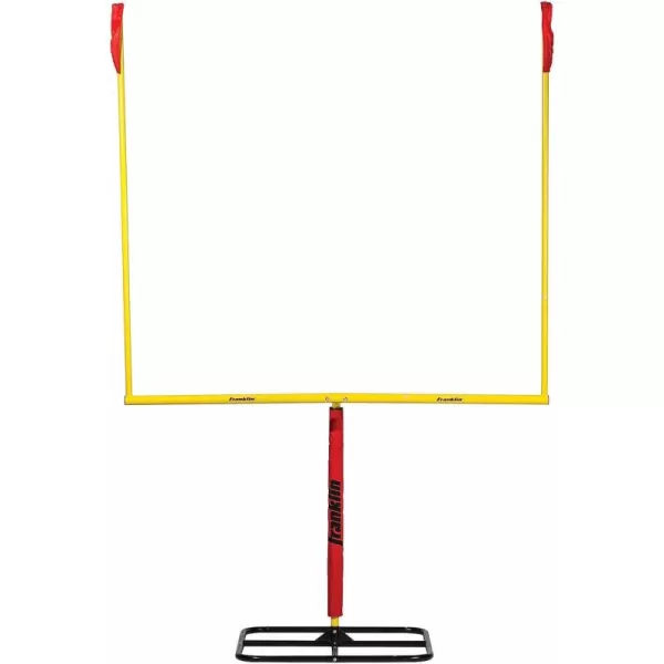 Franklin Sports Authentic Steel Football Goal Post 85 x 55  Post for Kids  Football Goal Post Set  Kicking Field Goals  Youth Football Set  Portable Football Goal PostGoal Post