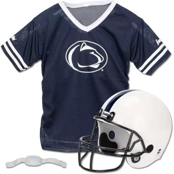 Franklin Sports NCAA Kids Football Helmet  Jersey Sets  College Uniform  Helmet Sets for Boys ampamp GirlsToy Kids Costume SetPenn State