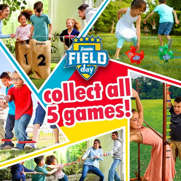 Franklin Sports Franklin Field Day Tug of War Rope with Flag for Kids and Adults  Perfect for Team Building  20ft LongBrown