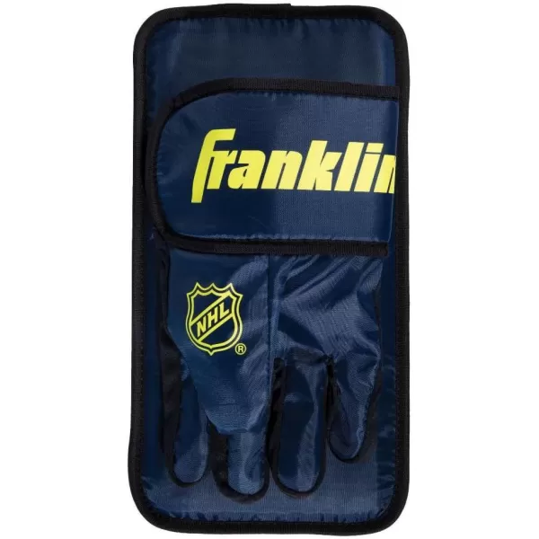 Franklin Sports Kids Street Hockey Goalie Pads Set  Youth Mini  Street Hockey Goalie Gear  Junior Blocker Glove  Pads  Adjustable Kids Street Hockey Equipment  Youth MediumBlackOptic Yellow