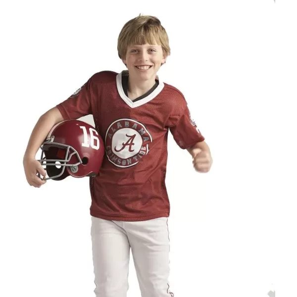 Franklin Sports NCAA Kids Football Uniform SetYouth Football Costume for Boys ampamp Girls  Set Includes Helmet Jersey ampamp PantsAlabama Crimson Tide