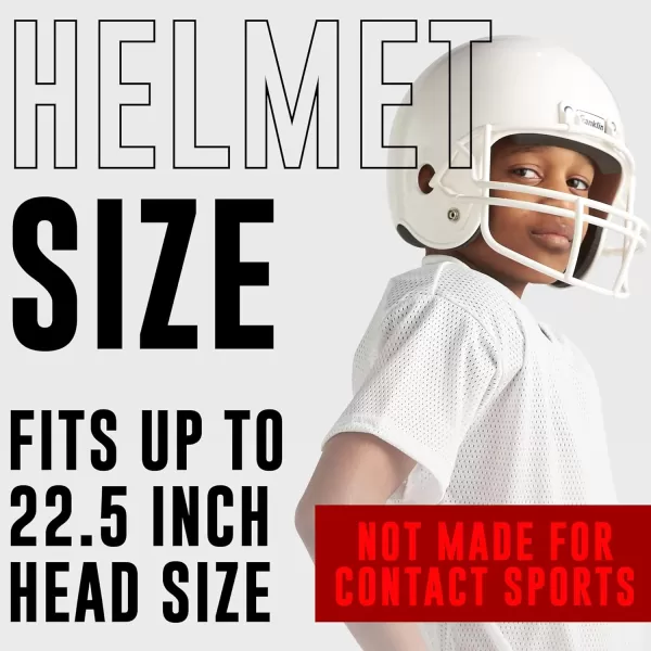 Franklin Sports NCAA Kids Football Uniform SetYouth Football Costume for Boys ampamp Girls  Set Includes Helmet Jersey ampamp PantsNorth Carolina State Wolfpack