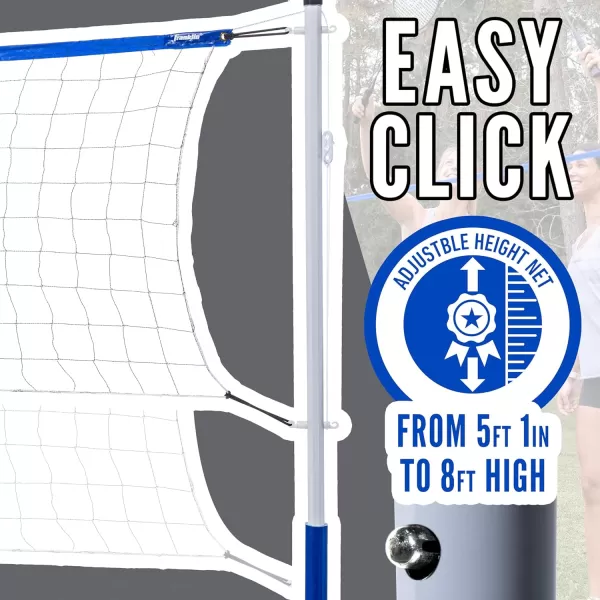 Franklin Sports Volleyball and Badminton SetRecreational BadmintonVolleyball Set