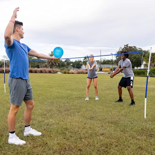 Franklin Sports Volleyball and Badminton SetRecreational BadmintonVolleyball Set
