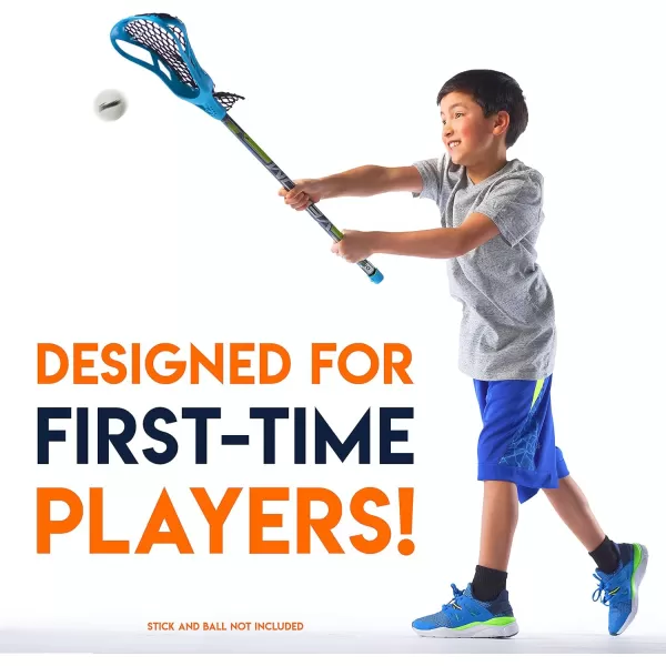 Franklin Sports Youth Lacrosse Goal  Small Kids Lacrosse Net  Portable Lax Mini Box Goal  Backyard Goal for Youth Lacrosse  38quot x 38quot