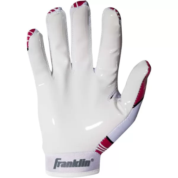 Franklin Sports Youth NFL Football Receiver Gloves  Kids Football Gloves Pair  NFL Team Logos and Silicone Palm  All Youth Sizes  Great Game Gear  Football Costume AccessoryArizona Cardinals