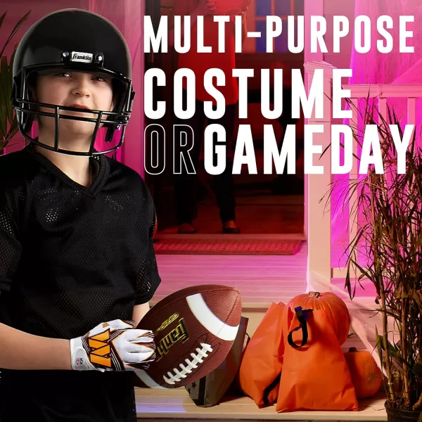 Franklin Sports Youth NFL Football Receiver Gloves  Kids Football Gloves Pair  NFL Team Logos and Silicone Palm  All Youth Sizes  Great Game Gear  Football Costume AccessoryWashington Commanders