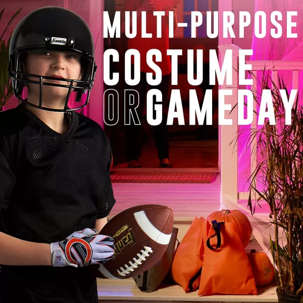 Franklin Sports Youth NFL Football Receiver Gloves  Kids Football Gloves Pair  NFL Team Logos and Silicone Palm  All Youth Sizes  Great Game Gear  Football Costume AccessoryChicago Bears
