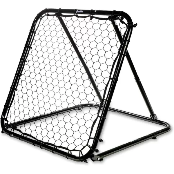 Franklin Sports Basketball Pass Back Rebounder Net  MultiSport Training Rebound Screen  Perfect for Passing and Shooting Practice  3 x 3 Black 92499X