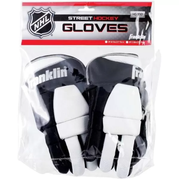 Franklin Sports NHL Kids Youth Street Hockey Gloves  HG150 Junior Hockey Gloves for Street  Roller Hockey  Padded Kids Hockey Glove Pair  Youth Street Hockey Equipment  GearYouth Medium