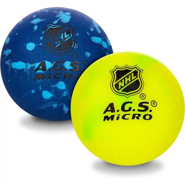 Franklin Sports NHL Street Hockey Balls  No Bounce Outdoor Street  Roller Hockey Balls  Official Size for Youth  Adult Street Hockey  Assorted Colors  1 2 3 and 15 Bulk PacksMicro Training Balls