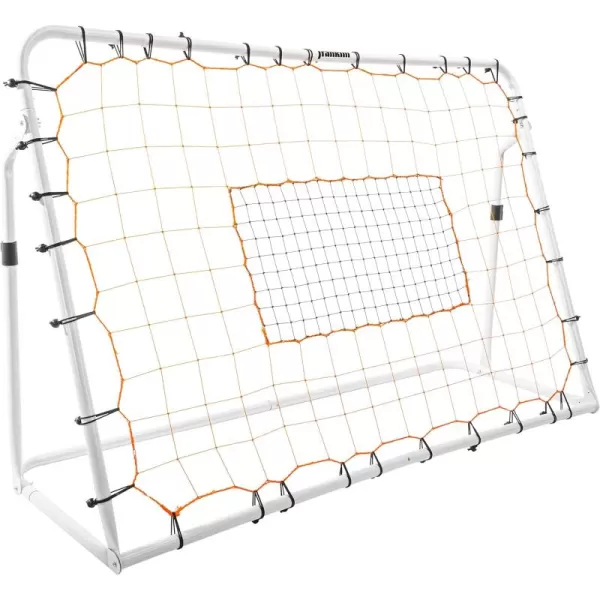 Franklin Sports Soccer Rebounder  Tournament Steel Soccer Rebounding Net  Perfect for Backyard Soccer Practice and Soccer Training  12 x 6 ampamp 6 x 46 x 4  White