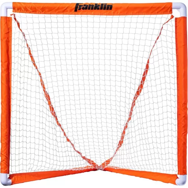 Franklin Sports Youth Lacrosse Goal  Small Kids Lacrosse Net  Portable Lax Mini Box Goal  Backyard Goal for Youth Lacrosse  38quot x 38quot