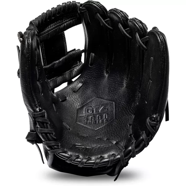 Franklin Sports Baseball Fielding Glove  Mens Adult and Youth Baseball Glove  CTZ5000 Cowhide Infield and Outfield Baseball GlovesBlack Chrome