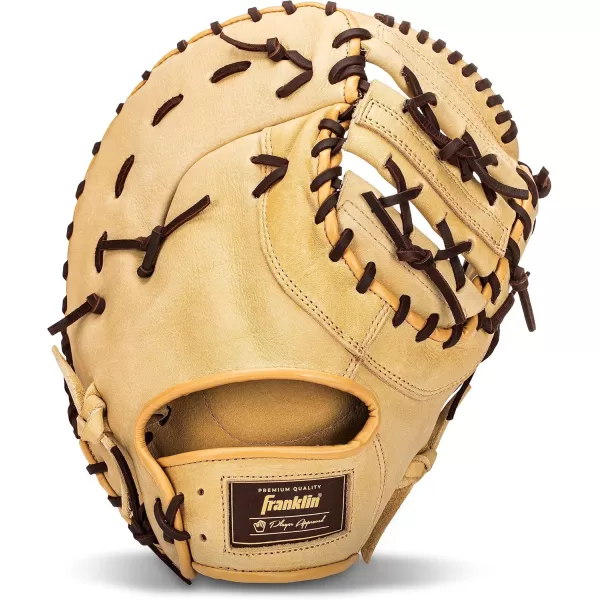 Franklin Sports Baseball Fielding Glove  Mens Adult and Youth Baseball Glove  CTZ5000 Cowhide Infield and Outfield Baseball GlovesCamelBrown