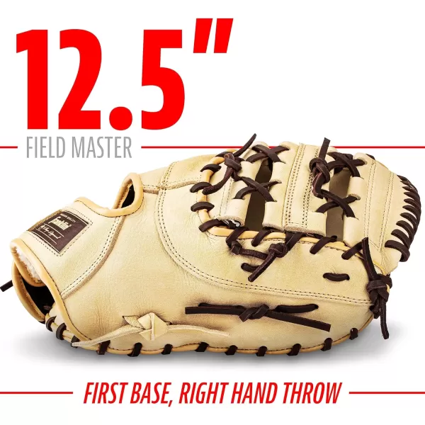 Franklin Sports Baseball Fielding Glove  Mens Adult and Youth Baseball Glove  CTZ5000 Cowhide Infield and Outfield Baseball GlovesCamelBrown
