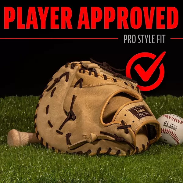 Franklin Sports Baseball Fielding Glove  Mens Adult and Youth Baseball Glove  CTZ5000 Cowhide Infield and Outfield Baseball GlovesCamelBrown