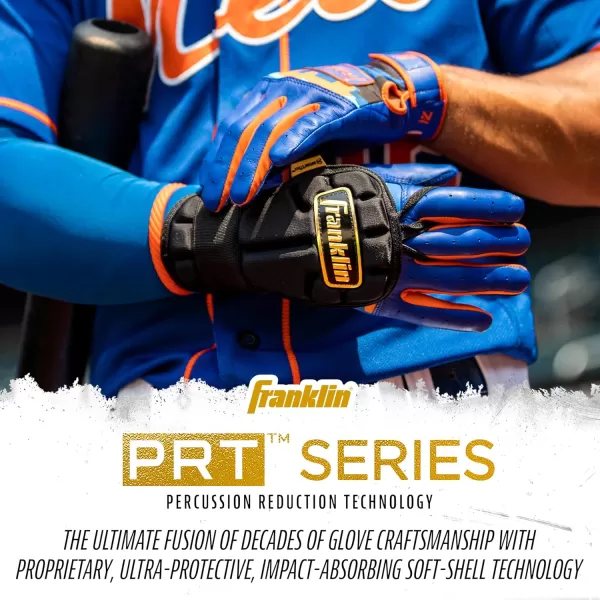 Franklin Sports Baseball Hand  Wrist Guard  PRT LG Series Adult Hand  Wrist Protector for Batting  Protective Hand Wrist Shield  Right  Left Hand Hitters  One Size  AdultRed